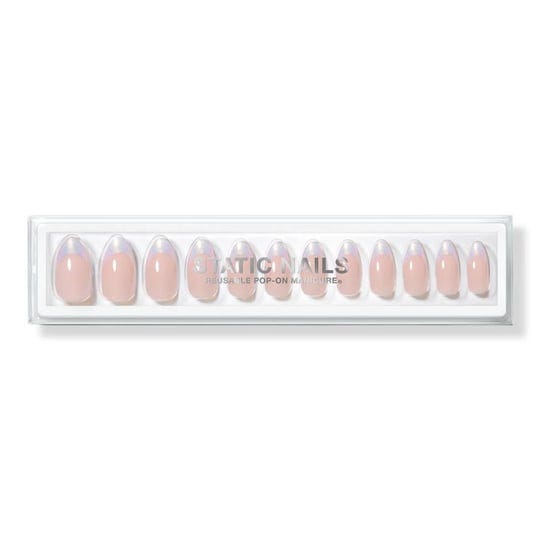 static-nails-reusable-pop-on-manicures-opalescent-french-almond-set-1