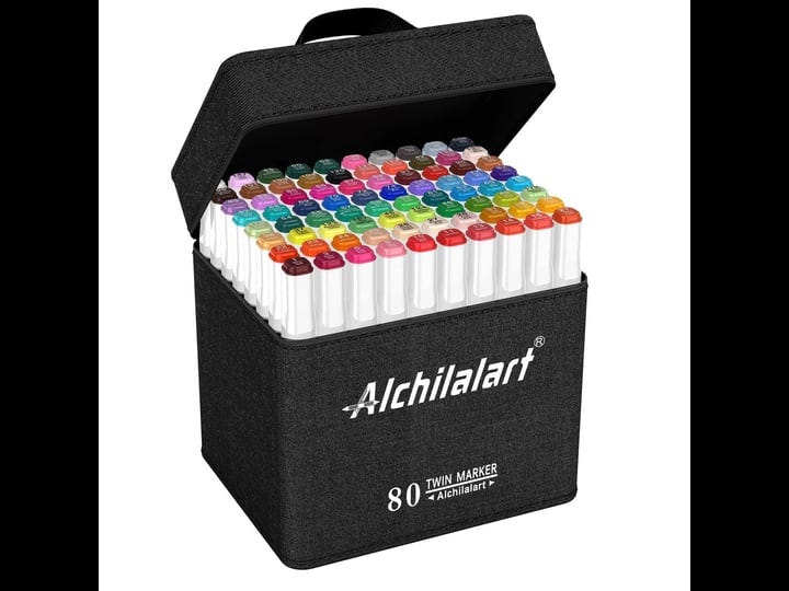 alchilalart-80-colors-alcohol-based-markers-alcohol-markers-set-dual-tip-alcohol-sketching-drawing-m-1