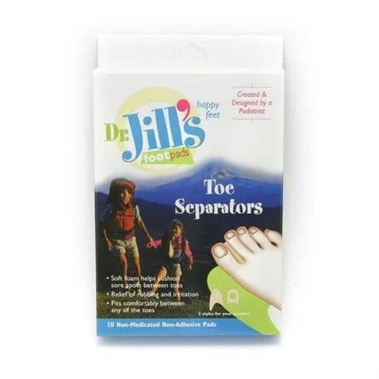 dr-jills-foot-pads-toe-separators-foam-box-of-10-1015-1