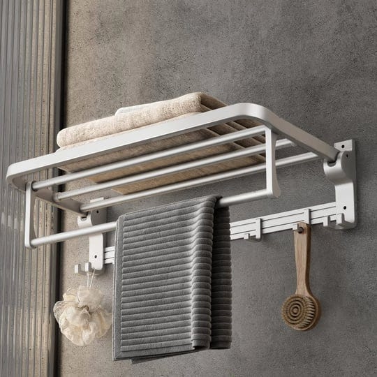 volpone-24-inch-towel-rack-with-towel-bar-holder-foldable-towel-shelf-with-movable-hooks-rustproof-t-1