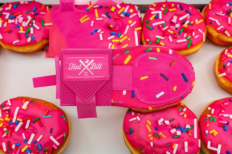 pink-donut-sprinkles-sliding-mitt-flatbill-adult-teen-1