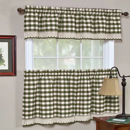 bed-bath-n-more-classic-buffalo-check-kitchen-sage-white-curtain-set-or-separates-size-tier-pair-36x-1