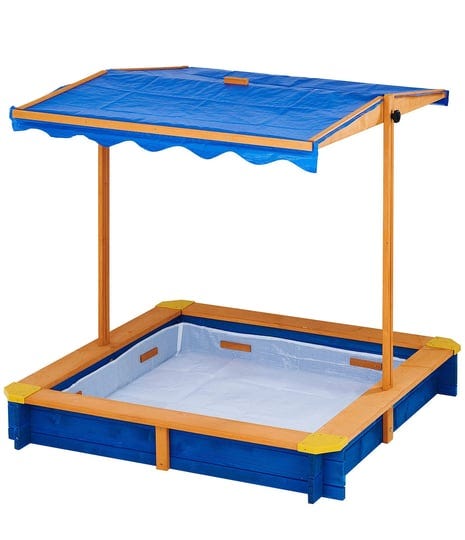 teamson-kids-outdoor-summer-sand-box-wood-blue-1