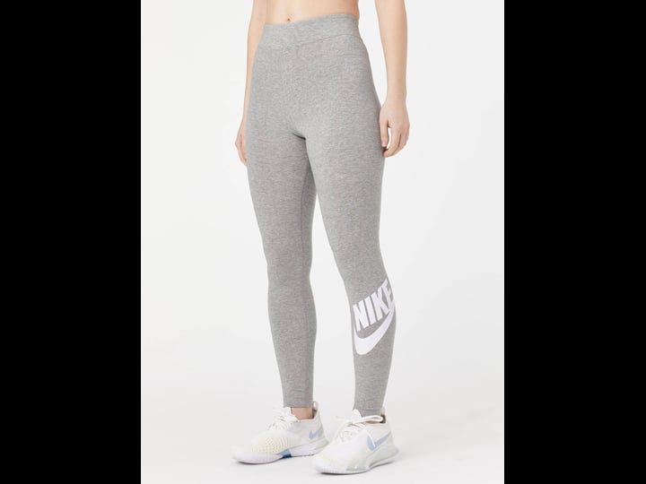 nike-sportswear-essential-high-rise-leggings-grey-white-m-1