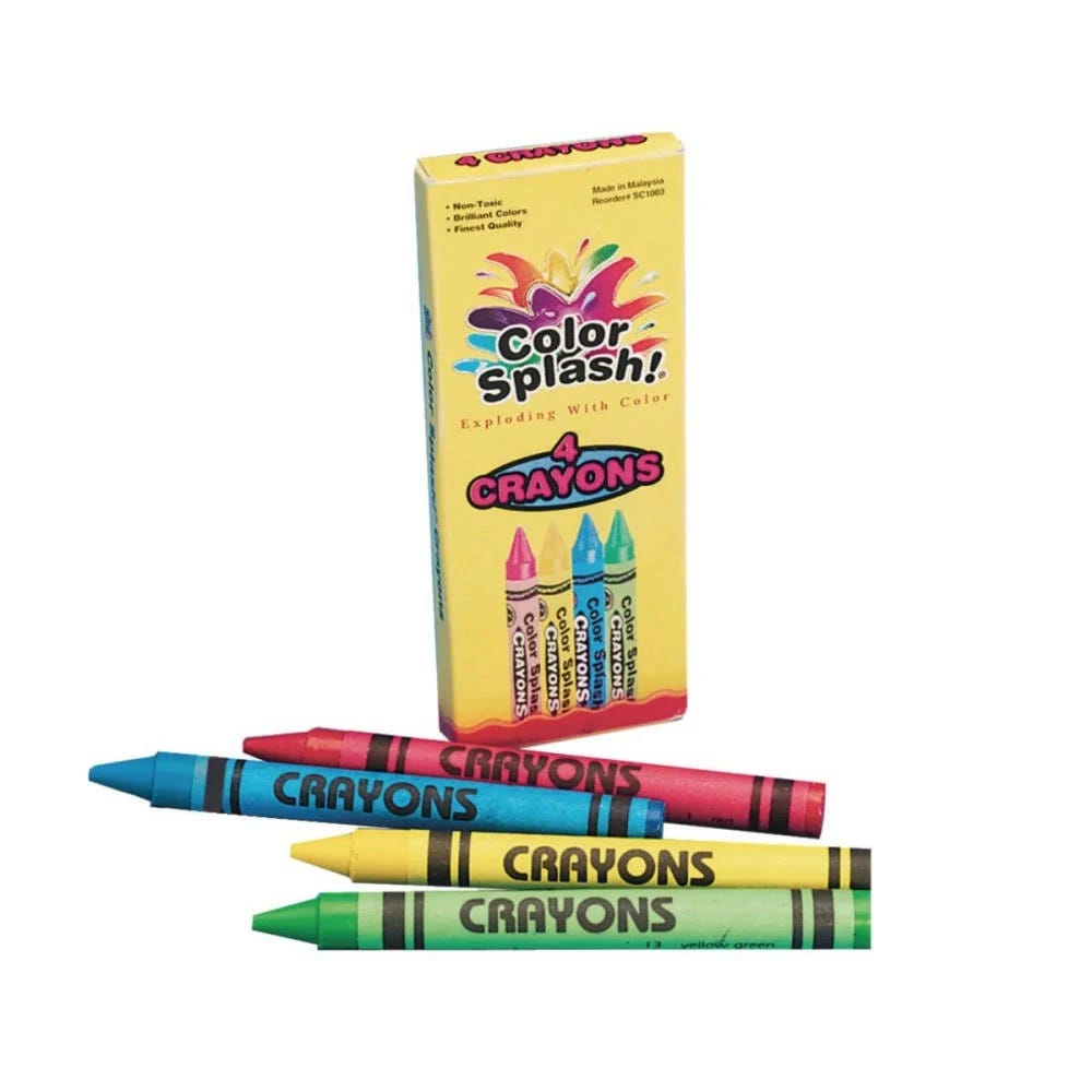 Giant Color Box with Four Classic Crayons | Image