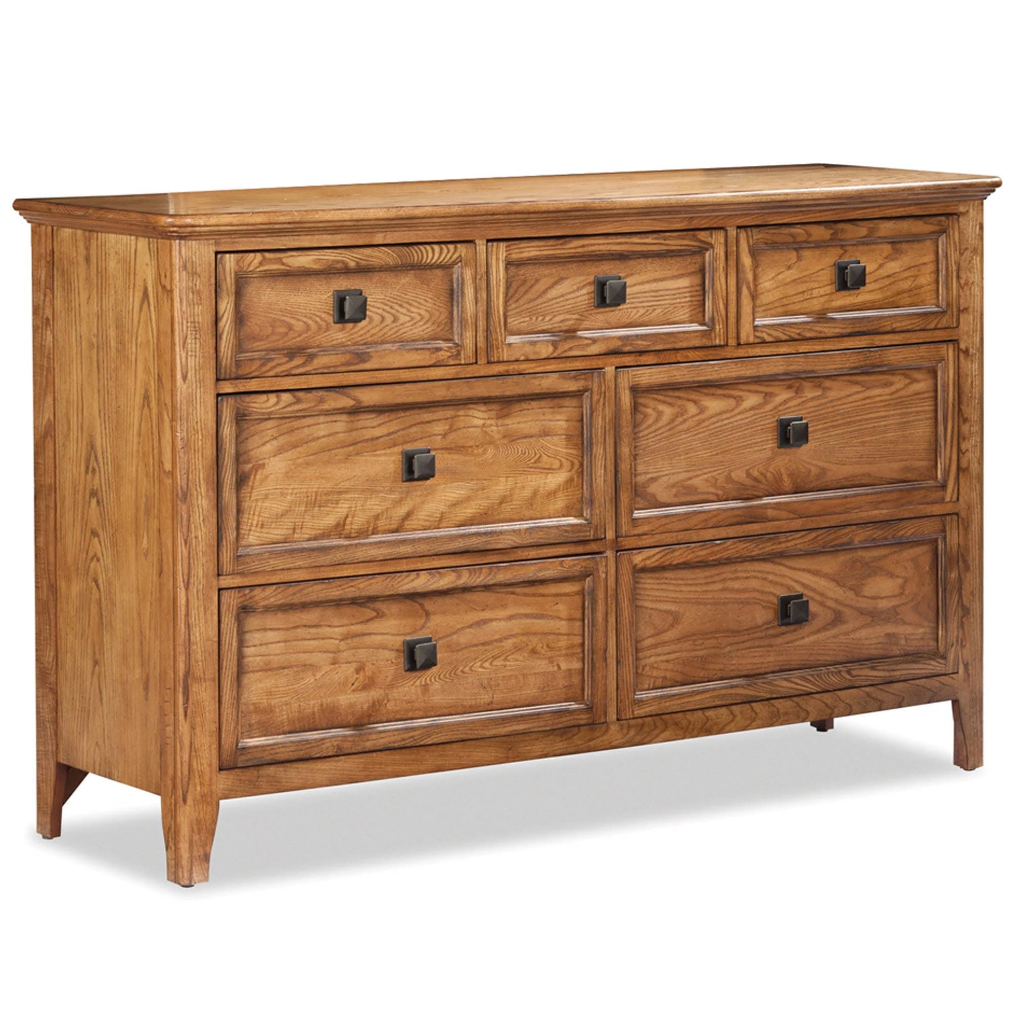 Intercon Furniture Brushed Ash 7-Drawer Dresser | Image