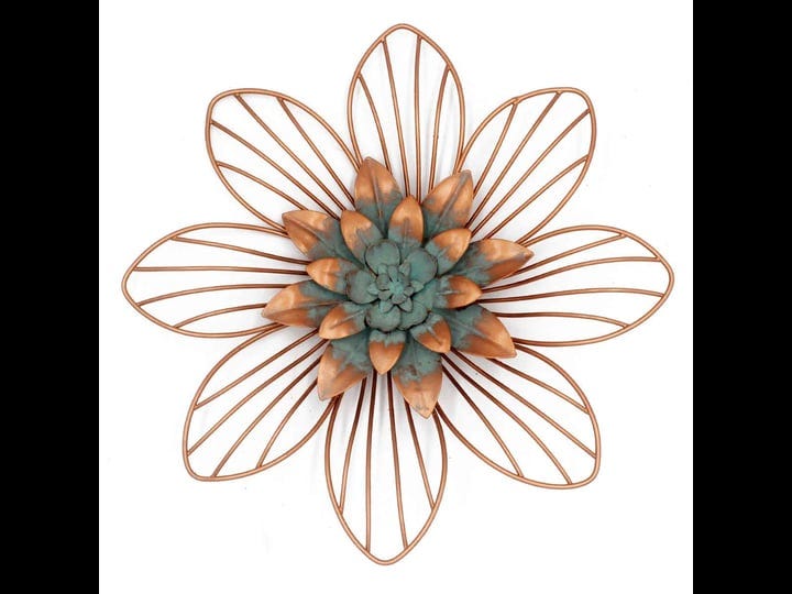 funerom-metal-floral-wall-decoration-flower-wall-decorcopper-11-75x1-2x11-75-inches-1
