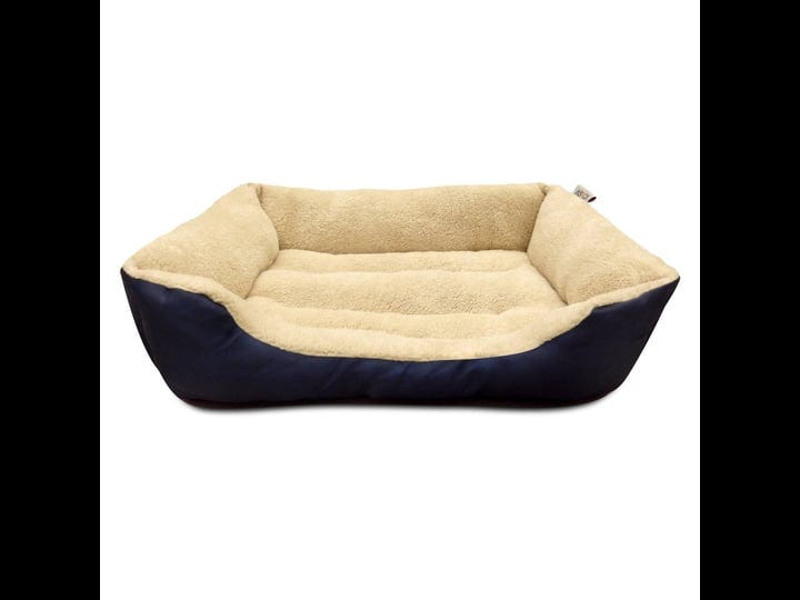 aspca-microtech-striped-dog-bed-cuddler-28-by-20-8-inch-blue-1