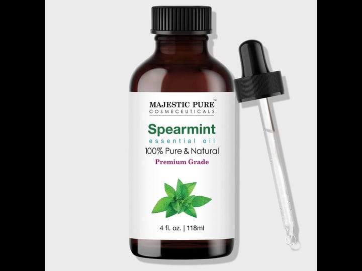 majestic-pure-spearmint-essential-oil-therapeutic-grade-mentha-viridis-100-pure-and-natural-4-fl-oz-1