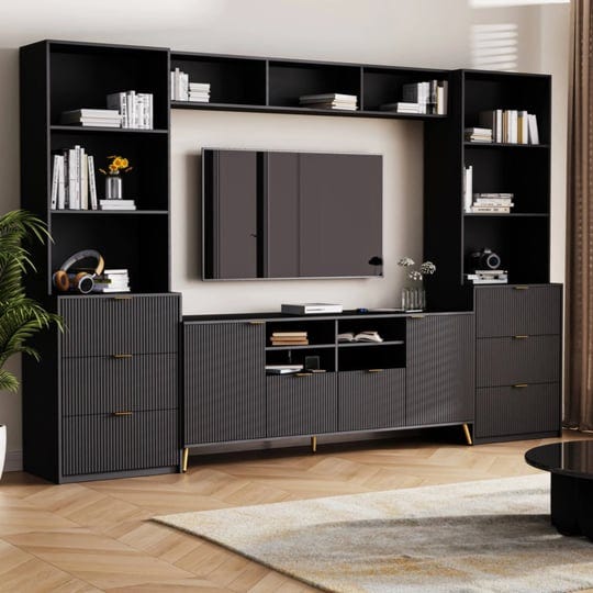 4-piece-entertainment-wall-unit-with-13-shelves8-drawers-and-2-cabinetsfor-tvs-up-to-70-black-1