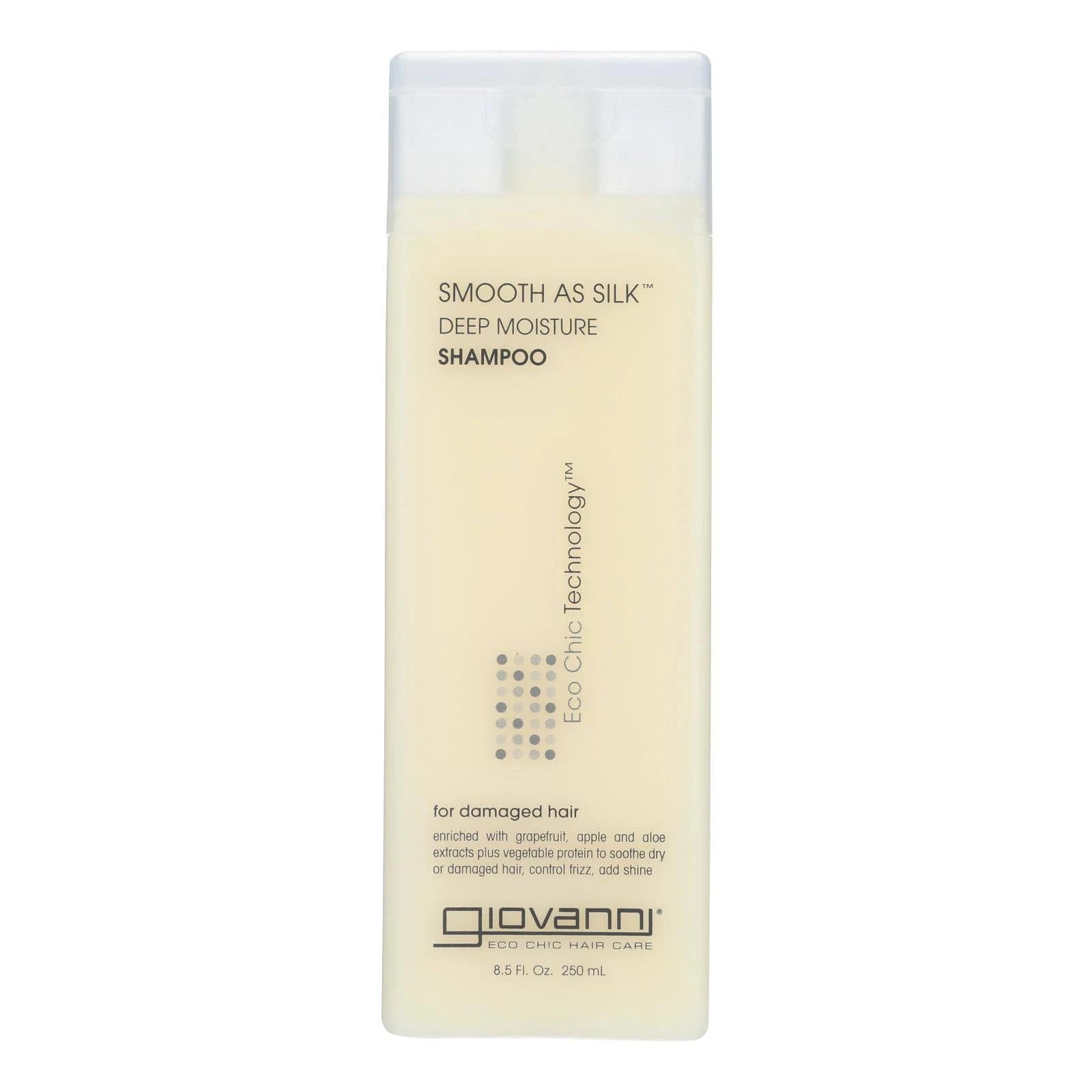 Giovanni Smooth As Silk Deep Moisture Shampoo: Paraben-Free Organic Hair Care | Image