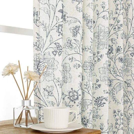 vision-home-blue-floral-linen-curtains-84-inch-farmhouse-botanical-print-light-filtering-window-curt-1