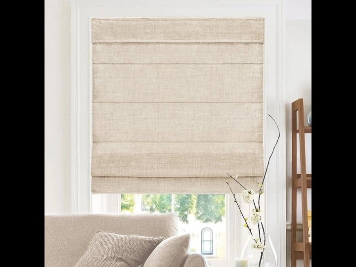 chicology-rmbf2764-cordless-roman-shades-soft-fabric-window-blind-belgian-flax-27-x-64-in-1
