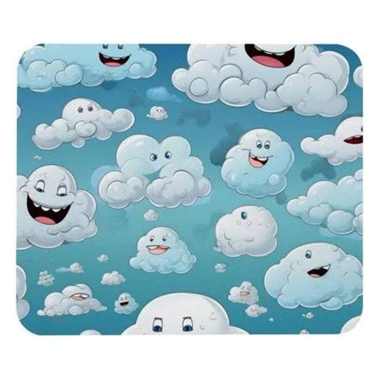 cloud-square-desk-pad-mouse-mat-gaming-mousepad-8-3x9-8-inch-non-slip-rubber-bottom-printed-suitable-1