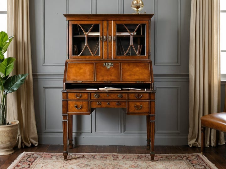 Secretary-Desk-With-Hutch-5