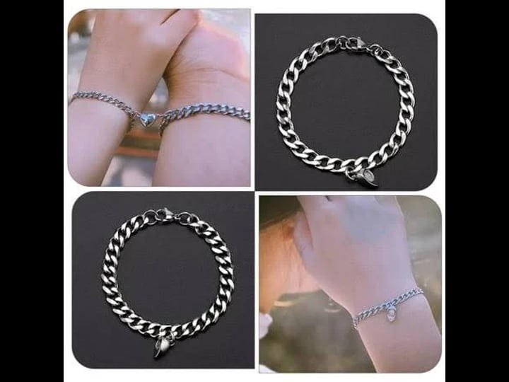 2pcs-magnetic-couple-bracelets-heart-matching-bracelet-lover-gifts-for-women-men-adult-unisex-size-8
