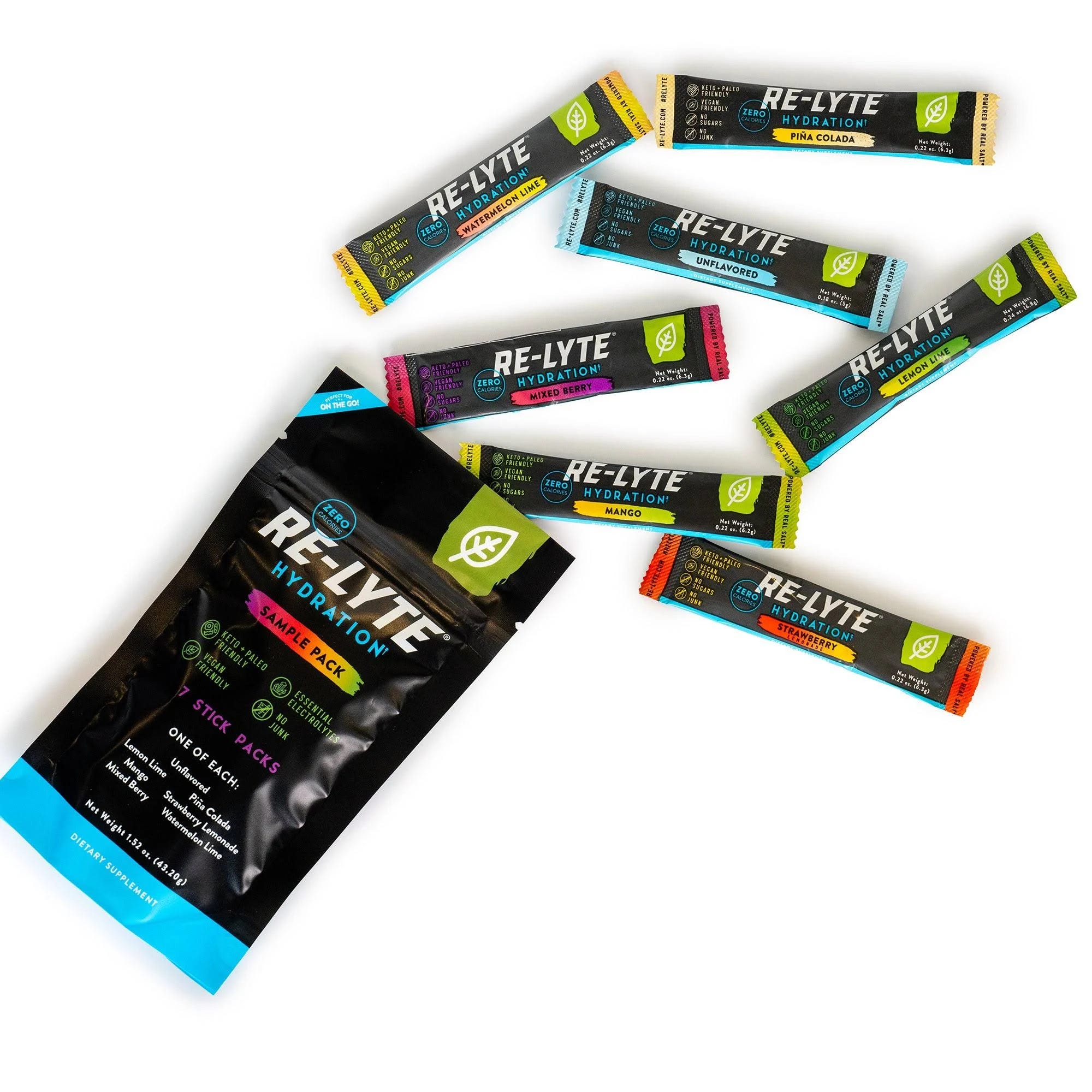 Redmond Re-Lyte Electrolyte Drink Mix Variety - Energy Boost | Image