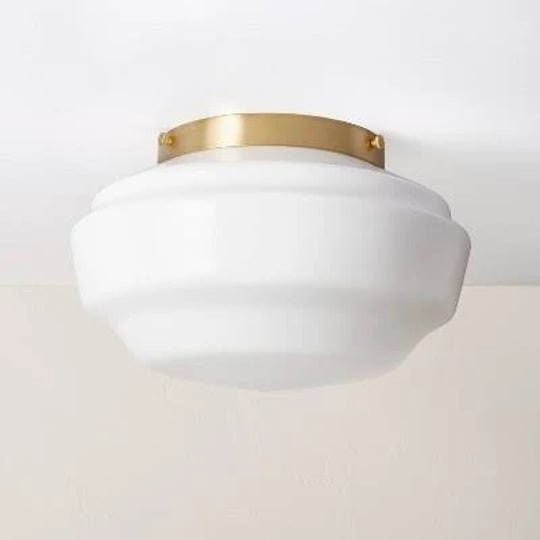 milk-glass-flush-mount-celling-light-brass-finish-hearth-hand-with-magnolia-1