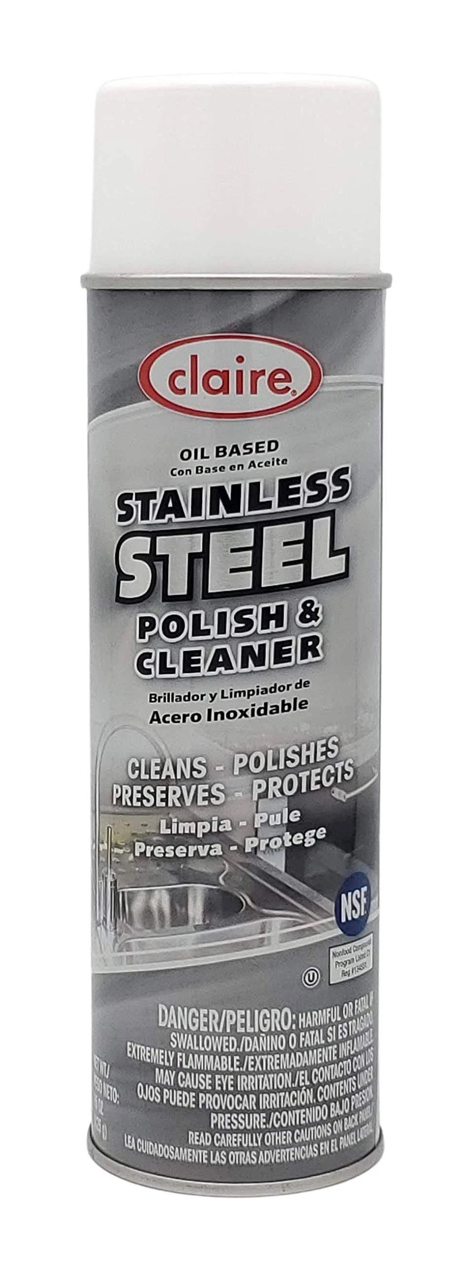 Claire Stainless Steel Polish and Cleaner | Efficient Cleaning Solution for Metal Surfaces | Image