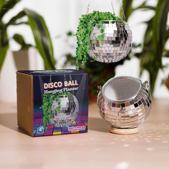 disco-ball-hanging-planter-4-in-1