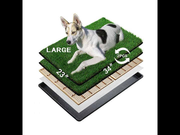 meexpaws-dog-grass-pee-pads-for-dogs-with-tray-large-size-34-by-23-in-2-dog-artificial-grass-pads-in-1