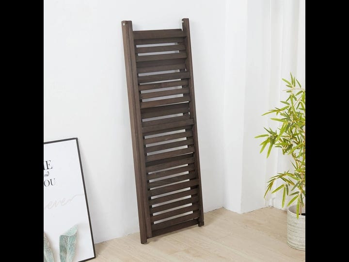 fliptradeinc-4-tier-foldable-solid-wood-ladder-bookcase-storage-shelf-16-1x12-8x43-3inch-size-16-1-x-1
