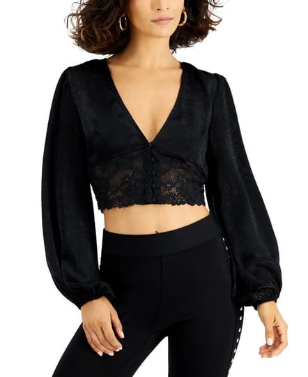 bar-iii-lace-hem-cropped-blouse-created-for-macys-deep-black-size-xxs-1