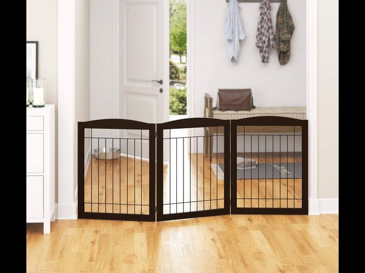 pawland-extra-wide-dog-gate-for-the-house-doorway-stairs-freestanding-wire-4