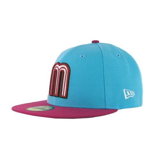 new-era-59fifty-world-baseball-classic-2023-mexico-on-field-alternate-fitted-hat-blue-pink-1