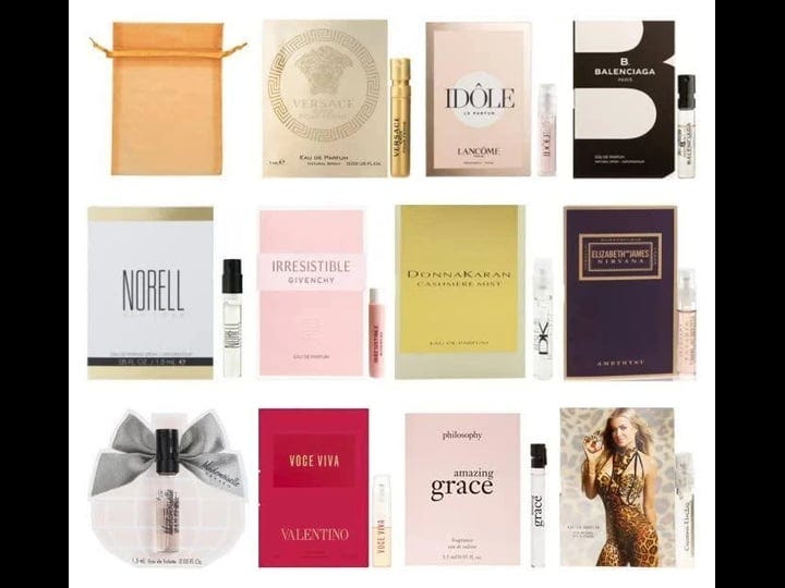 perfume-11-womens-samples-vials-with-organza-bag-1