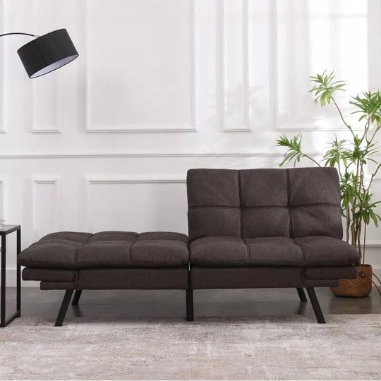 egohome-71-wide-tufted-back-convertible-sofa-with-adjustable-arms-grey-black-1