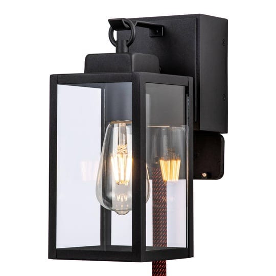 c-cattleya-1-light-matte-black-aluminum-outdoor-wall-lantern-with-gfci-outlet-1