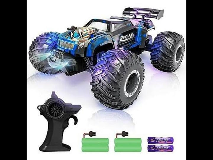 uno1rc-1-18-scale-25km-h-fast-remote-control-car-2-4ghz-2wd-off-road-monster-truck-with-2-rechargeab-1