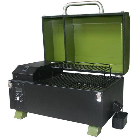 buffalo-outdoor-808353-portable-wood-pellet-electric-grill-in-green-1