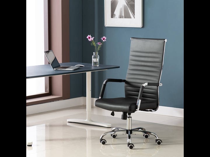 wovenbyrd-high-back-adjustable-executive-office-swivel-chair-black-1