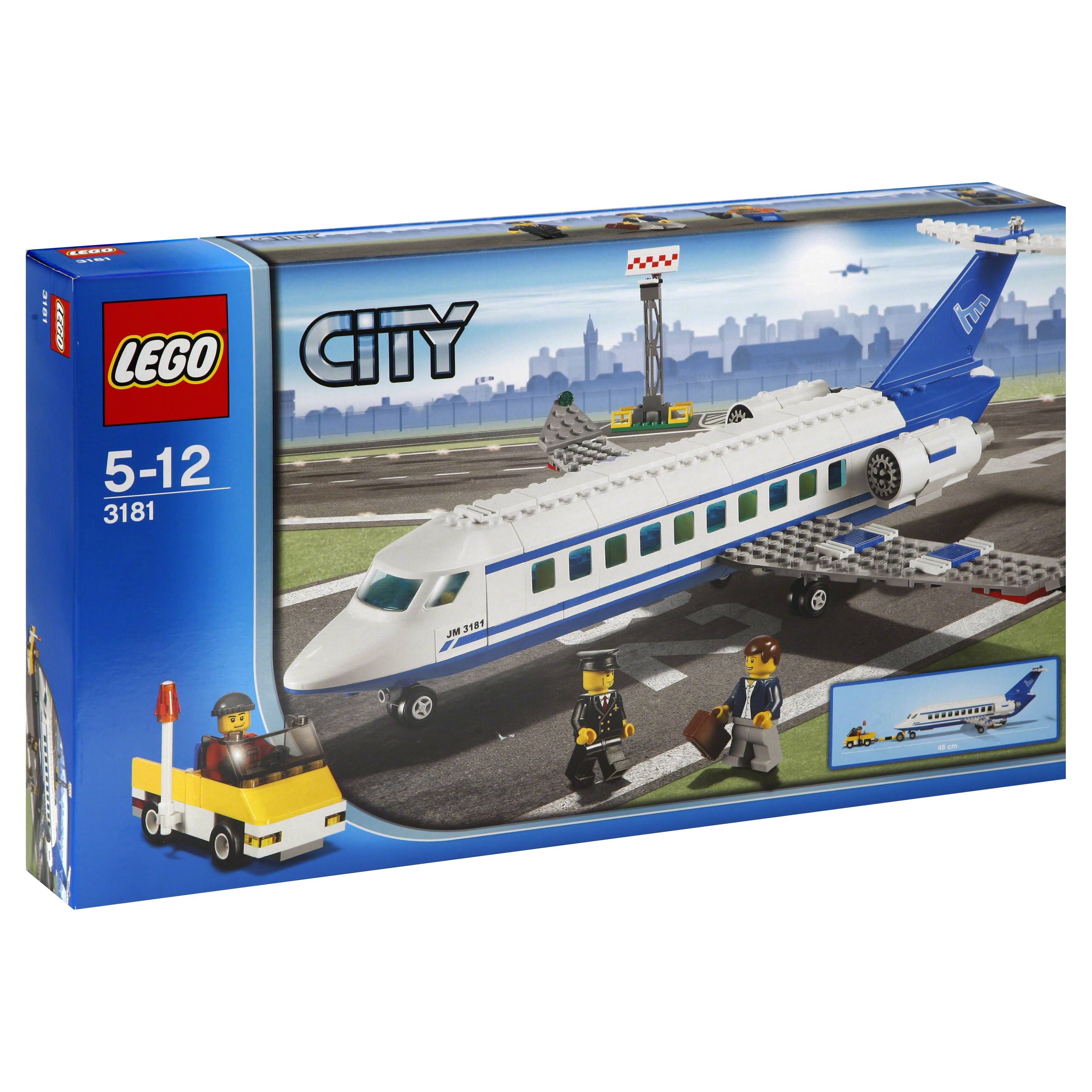 Lego City Passenger Airplane Build | Image