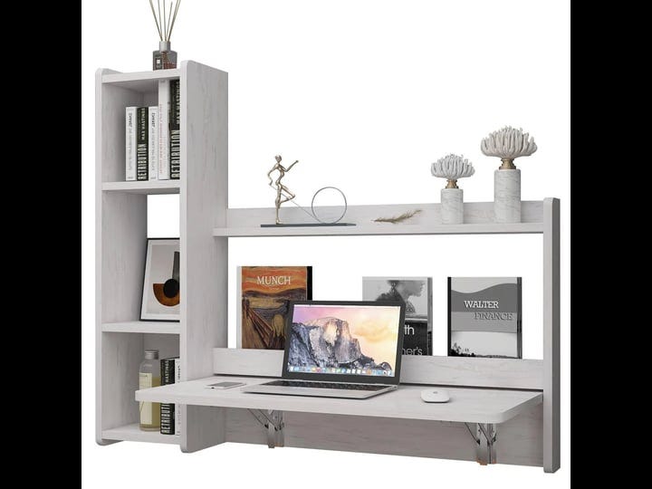 pmnianhua-floating-deskwall-mounted-laptop-computer-desk-folding-wall-table-desk-workstation-with-st-1