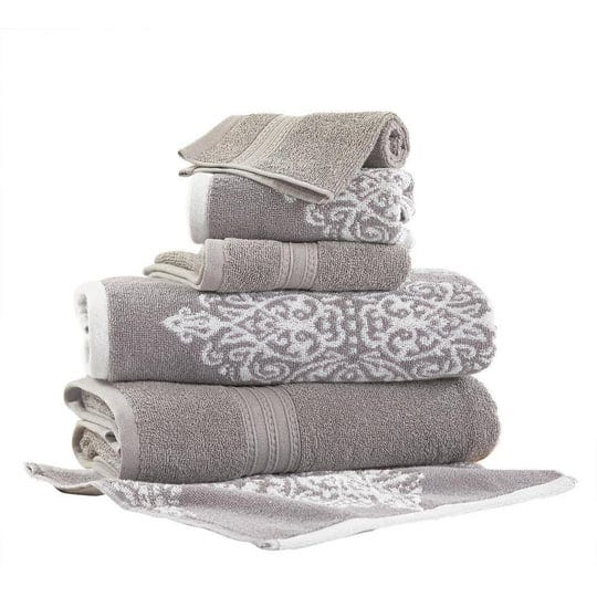 6-piece-reversible-yarn-dyed-jacquard-towel-set-artesia-damask-gray-1