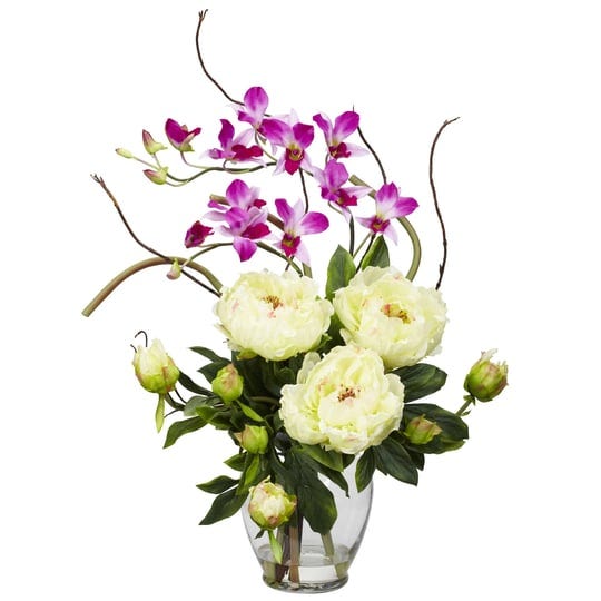 nearly-natural-peony-orchid-silk-flower-arrangement-white-1