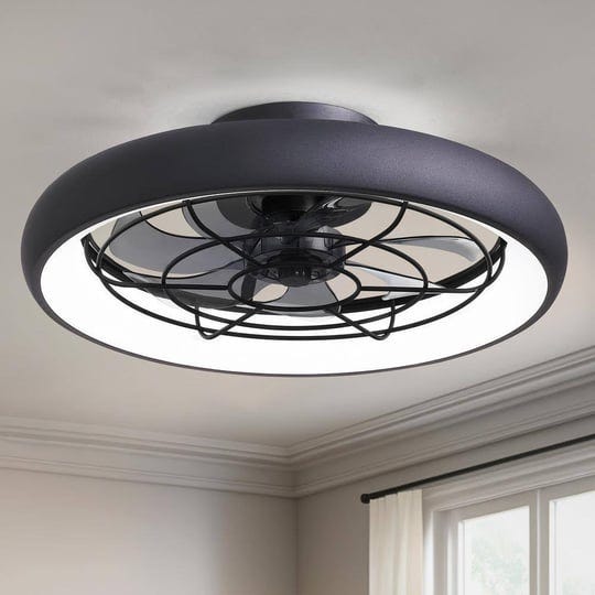 20-in-led-indoor-black-low-profile-reversible-flush-mount-caged-ceiling-fan-with-dimmable-light-and--1