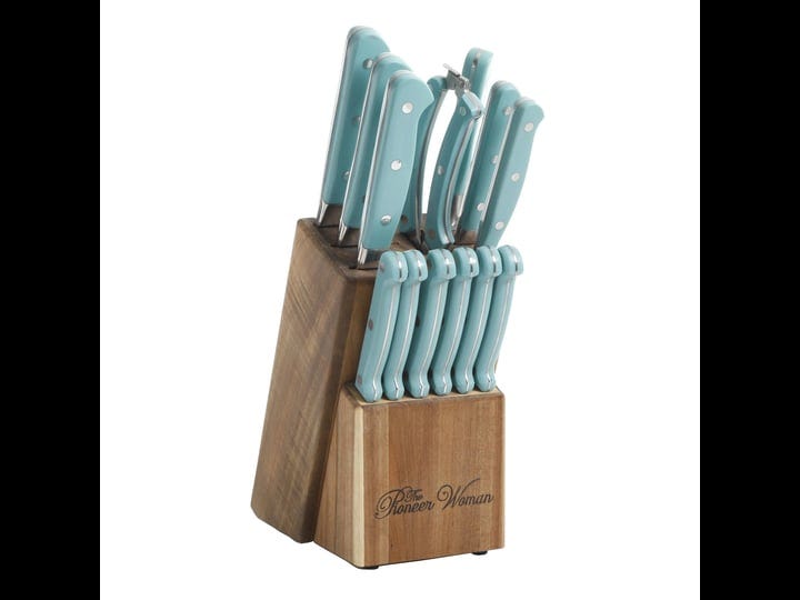 the-pioneer-woman-cowboy-rustic-cutlery-set-14-piece-turquoise-1
