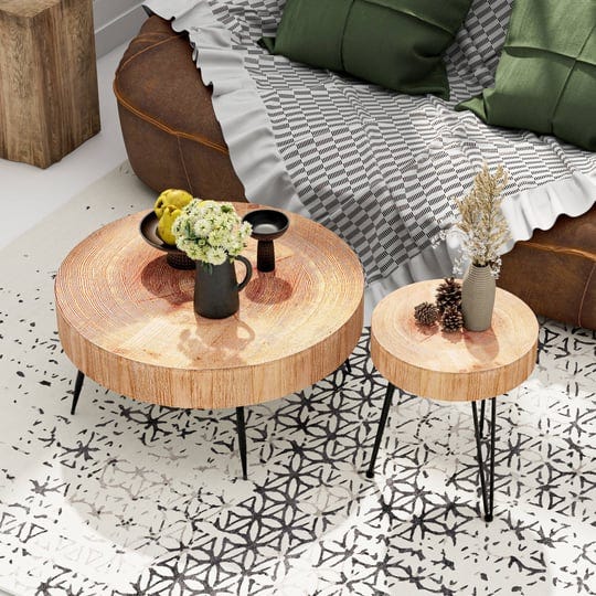 cozayh-2-piece-coffee-table-set-stump-pattern-light-rednatural-1