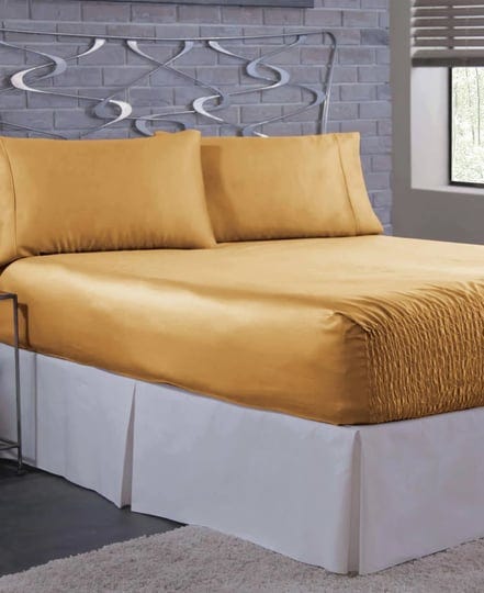 bed-tite-satin-sheet-set-queen-gold-1