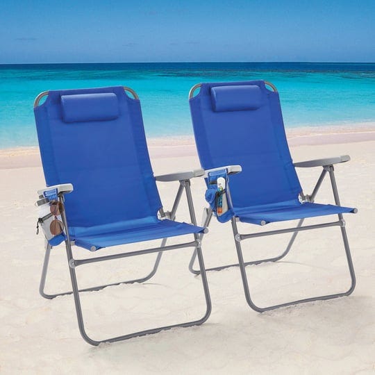 2-pack-mainstays-reclining-4-position-oversize-beach-chair-blue-1