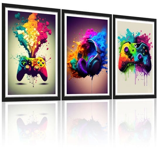 game-room-decorative-wall-art-color-video-game-handle-earphone-graffiti-theme-poster-neon-light-post-1