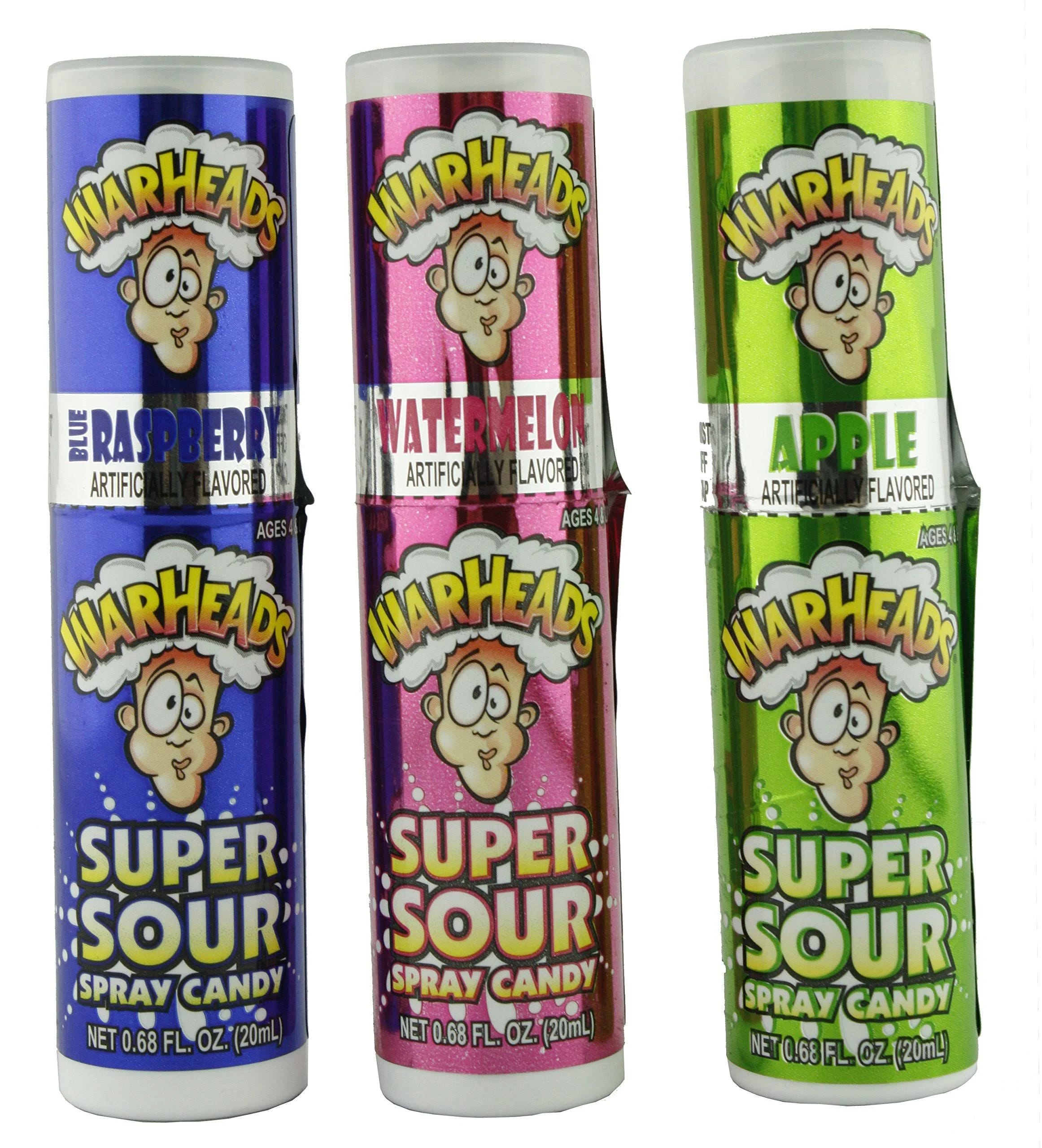 Super Sour Candy Spray Bottle Sampler Pack | Image