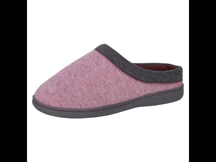 hanes-womens-soft-waffle-knit-clog-slippers-with-indoor-outdoor-sole-1