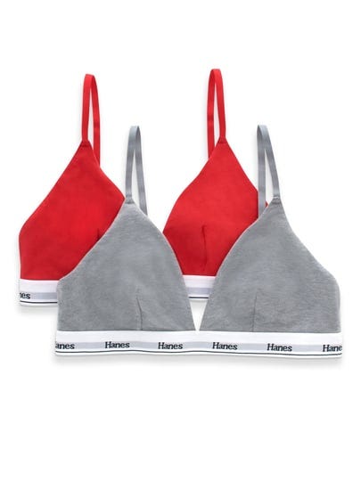 hanes-originals-womens-stretch-triangle-bra-2-pack-size-xs-red-1