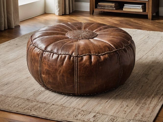 Distressed-Leather-Ottomans-Poufs-1