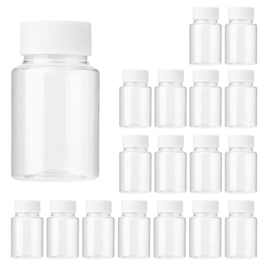lamoutor-18pcs-clear-pill-bottle-plastic-medicine-bottle-empty-reagent-bottle-chemical-containers-wi-1